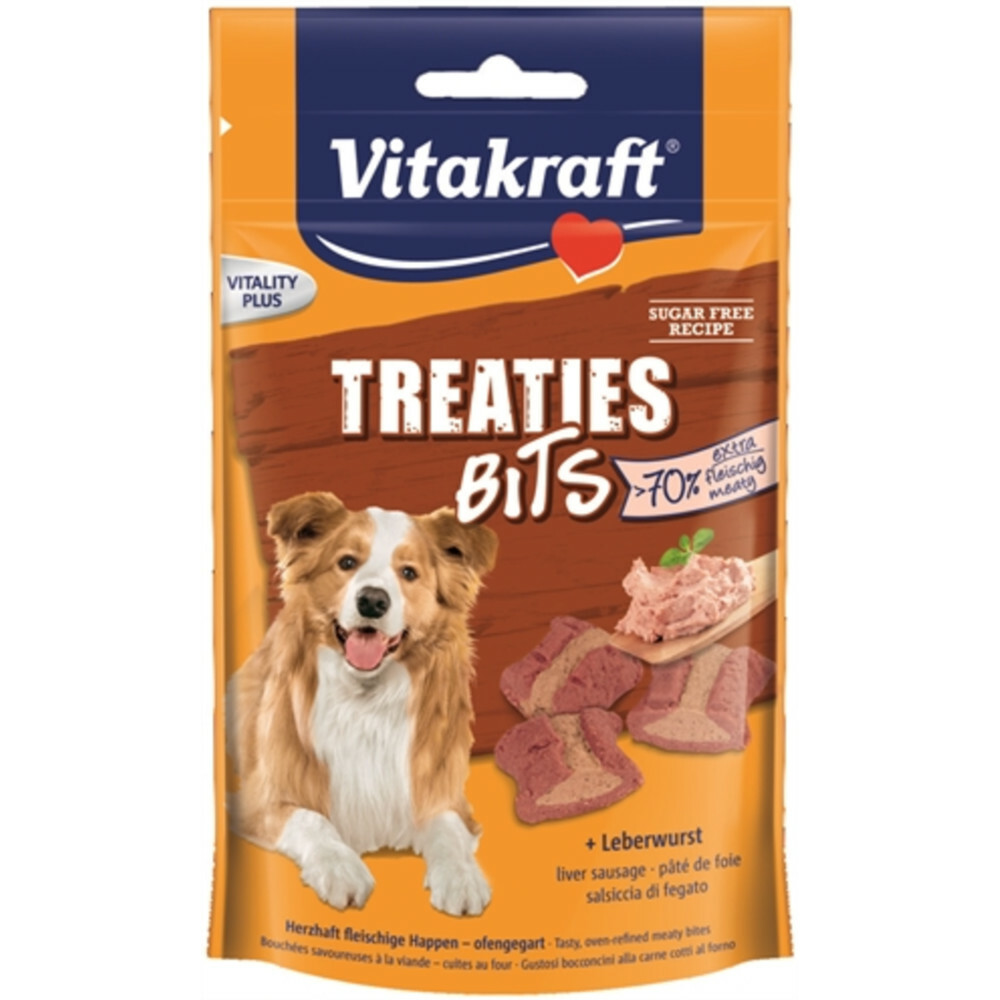 Vitakraft Treaties Bits Leverworst 120 gr