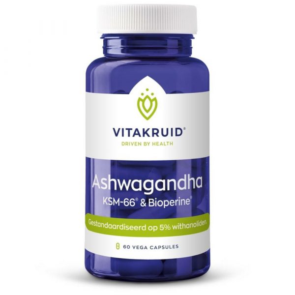 Vitakruid Ashwagandha Ksm 60 vegacaps