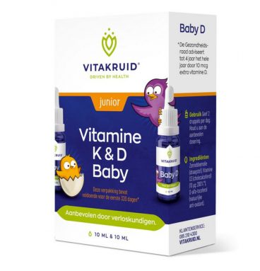 Vitakruid Baby Vitamine K&D 2x 10 ml