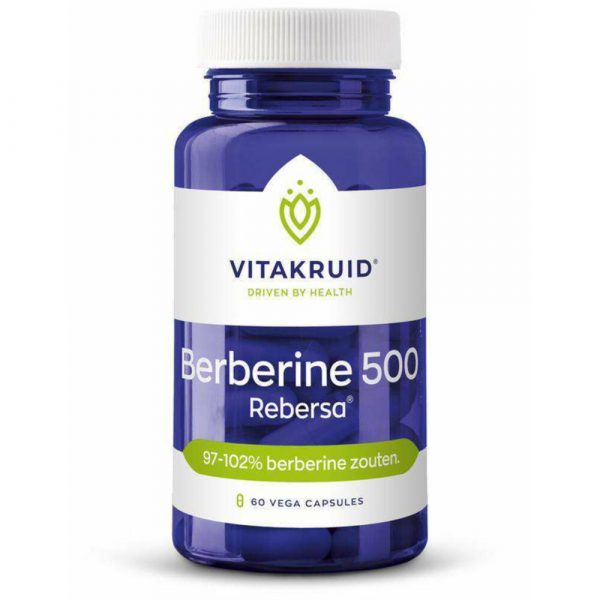 Vitakruid Berberine 500 Rebersa 60 vega capsules