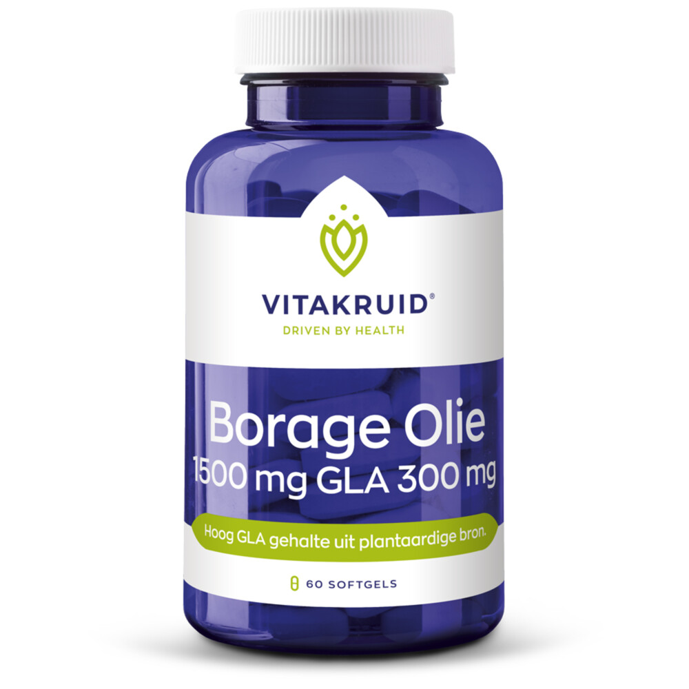 Vitakruid Borage Olie 65 softgels