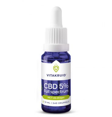 Vitakruid CBD Olie 5% Full Spectrum