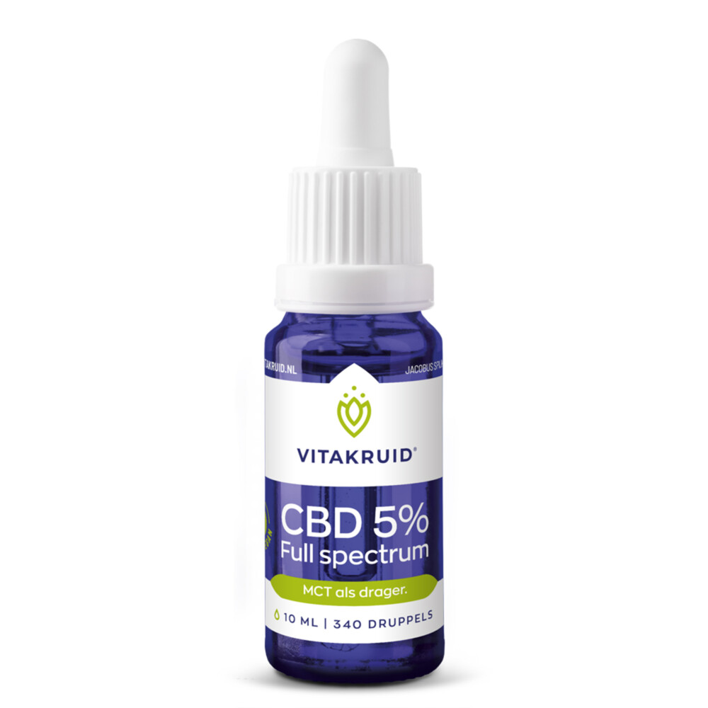 Vitakruid CBD Olie 5% Full Spectrum