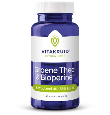 Vitakruid Groene Thee&Bioperine 60 vega capsules