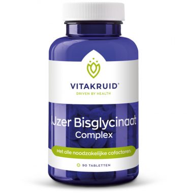 Vitakruid Ijzer Bisglycinaat 90 tabletten