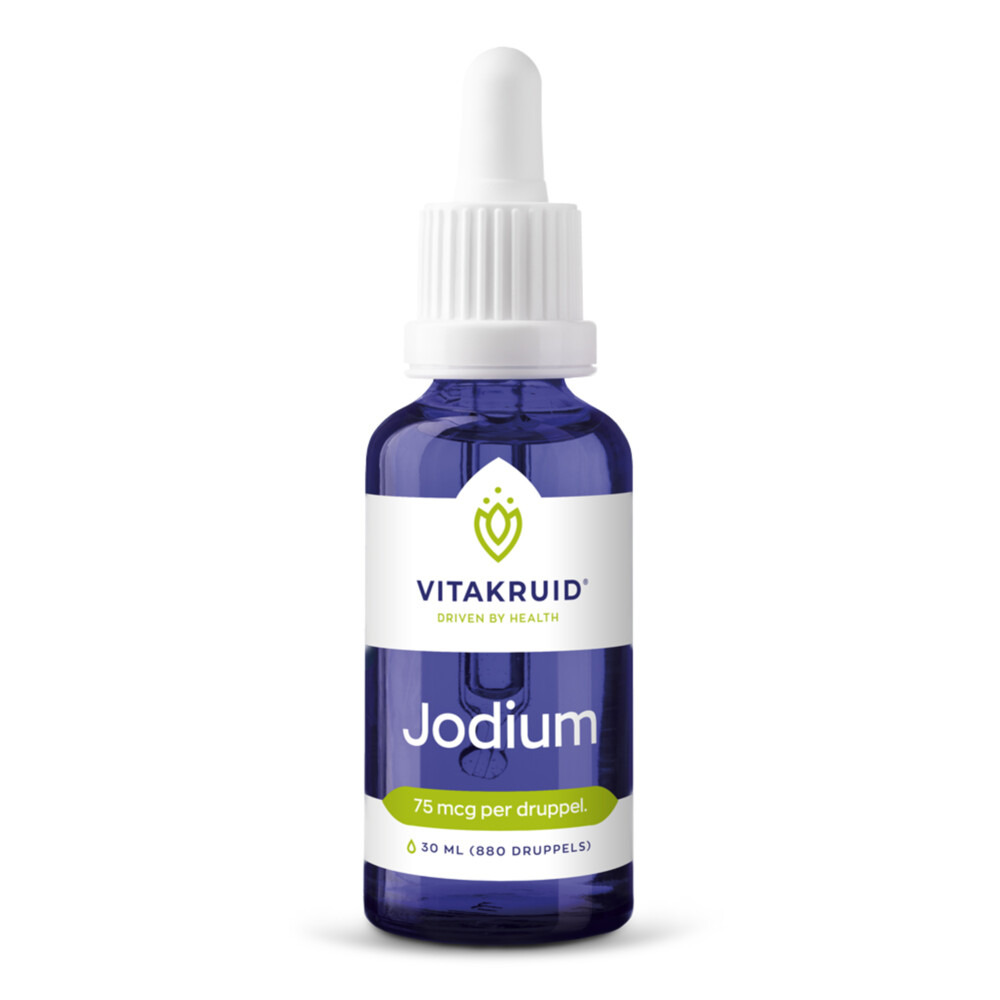 Vitakruid Jodium druppels 75 mcg 30 ml