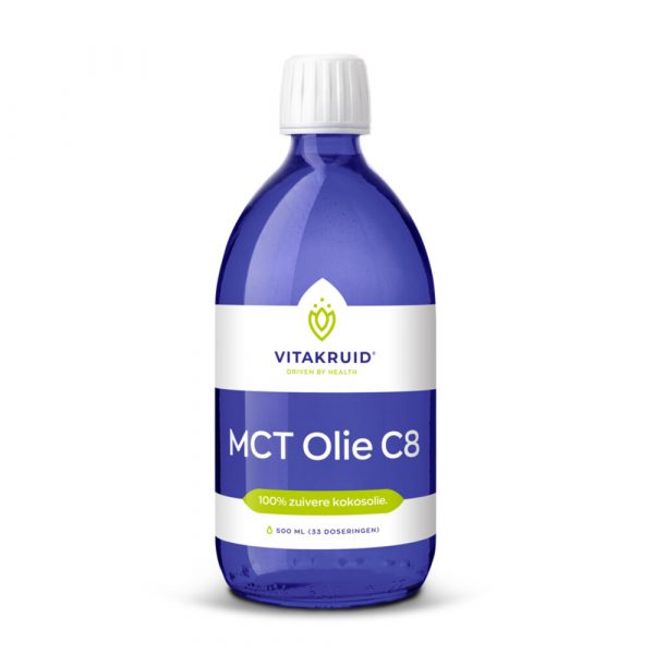 Vitakruid MCT Olie C8 500 ml