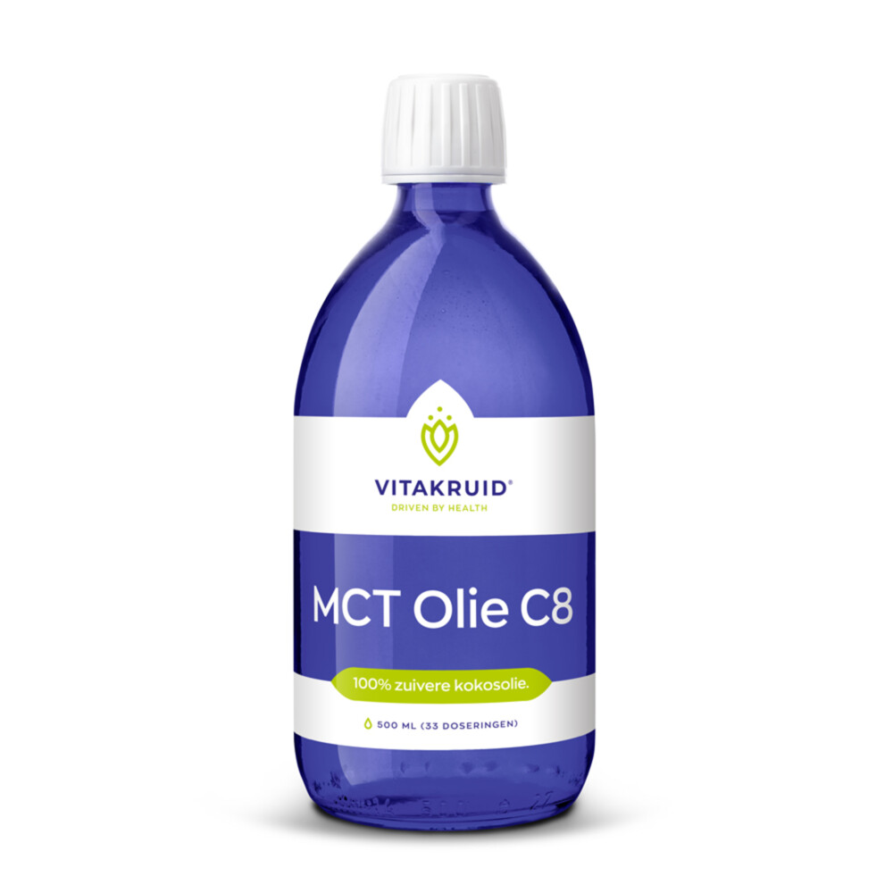 Vitakruid MCT Olie C8 500 ml