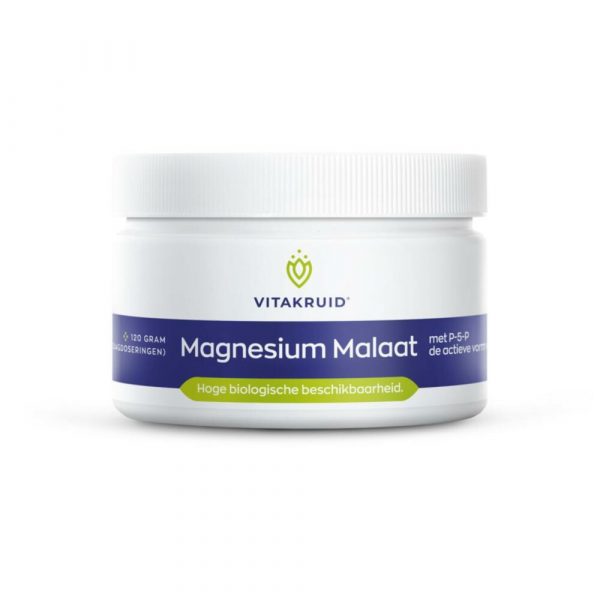 Vitakruid Magnesium Malaat 120 gr