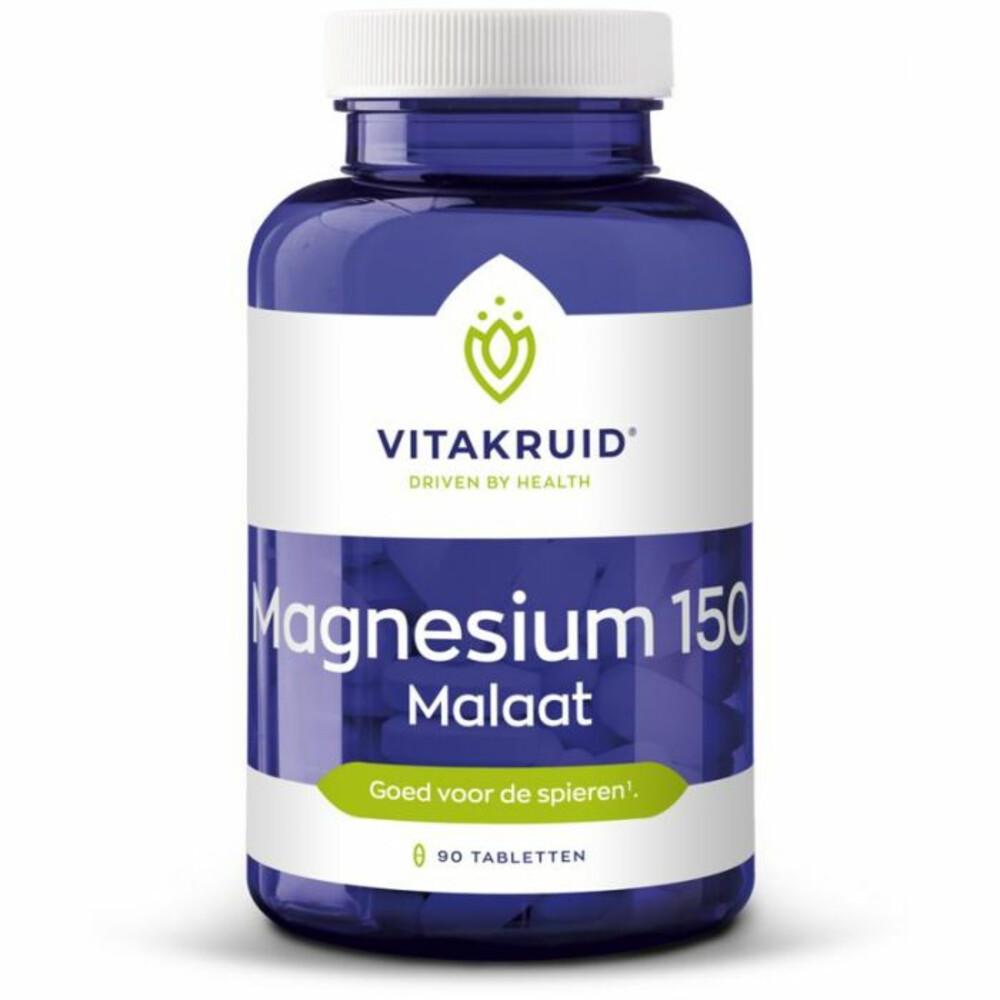 Vitakruid Magnesium Malaat 150 90 tabletten