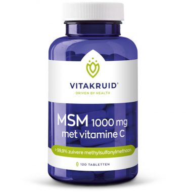 Vitakruid Msm 1000 mg Vitamine C 120 tabletten