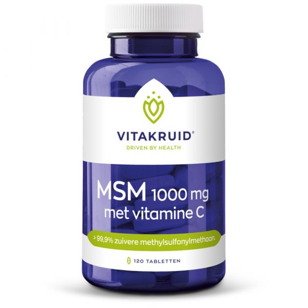 Vitakruid Msm 1000 mg Vitamine C 120 tabletten