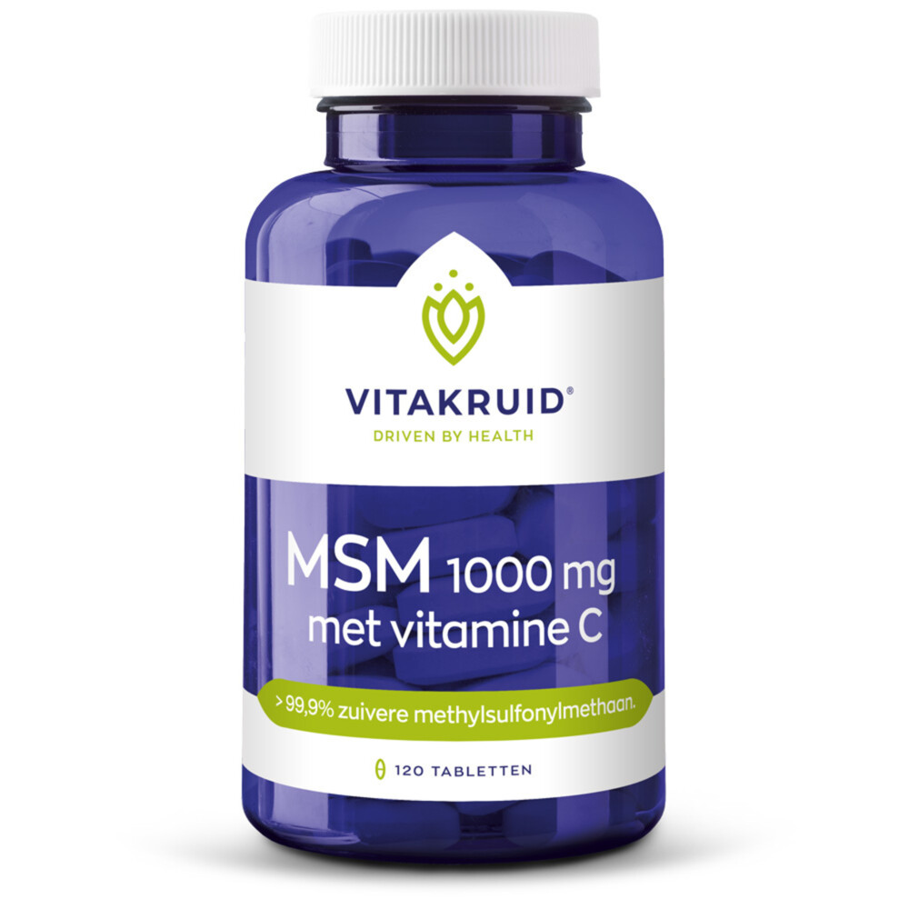 Vitakruid Msm 1000 mg Vitamine C 120 tabletten