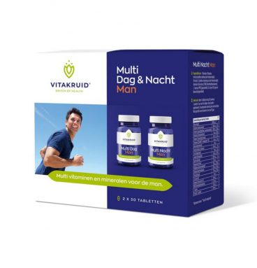 Vitakruid Multi Dag Nacht Man 60 tabletten