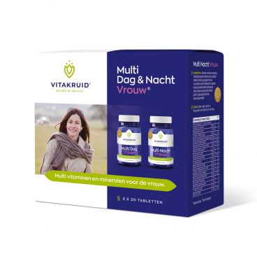 Vitakruid Multi Dag Nacht Vrouw 60 tabletten