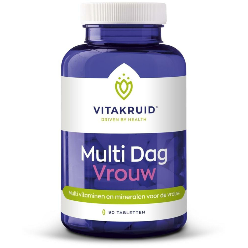 Vitakruid Multi Dag Vrouw 90 tabletten