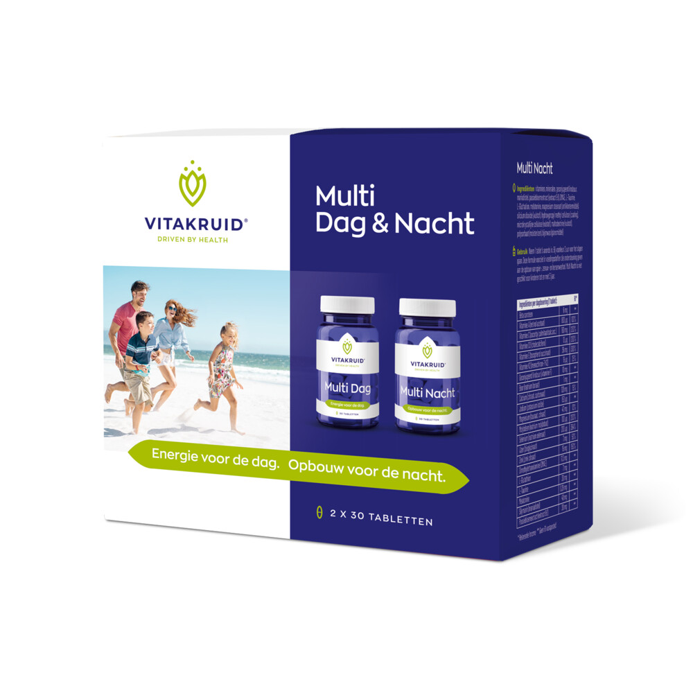 Vitakruid Multi Dag&Nacht 2 x 30 tabletten