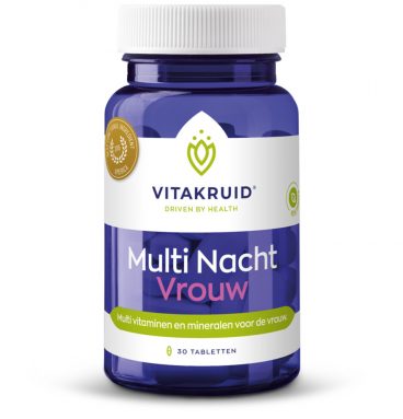 Vitakruid Multi Nacht Vrouw 30 tabletten