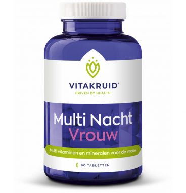 Vitakruid Multi Nacht Vrouw 90 tabletten