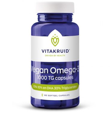 Vitakruid Omega 3 1000 TG Vegan 60 softgels