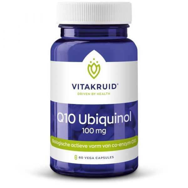 Vitakruid Q10 Ubiquinol 100 mg 60 vegacaps