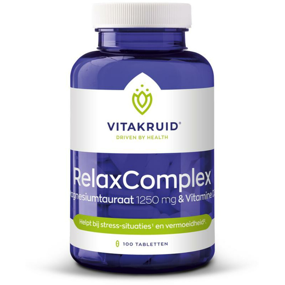 Vitakruid RelaxComplex 100 tabletten