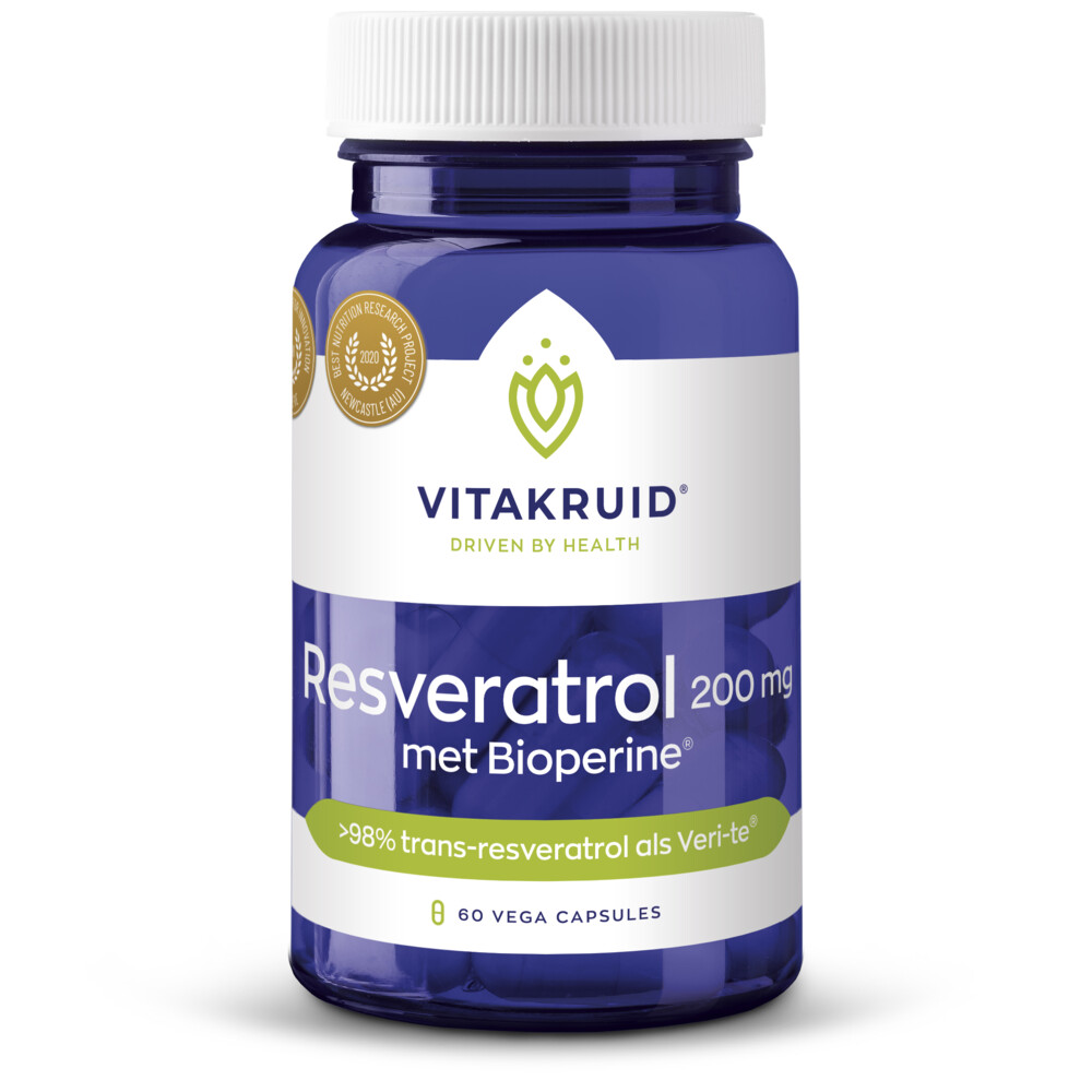 Vitakruid Resveratrol 200 mg 60 vegacaps