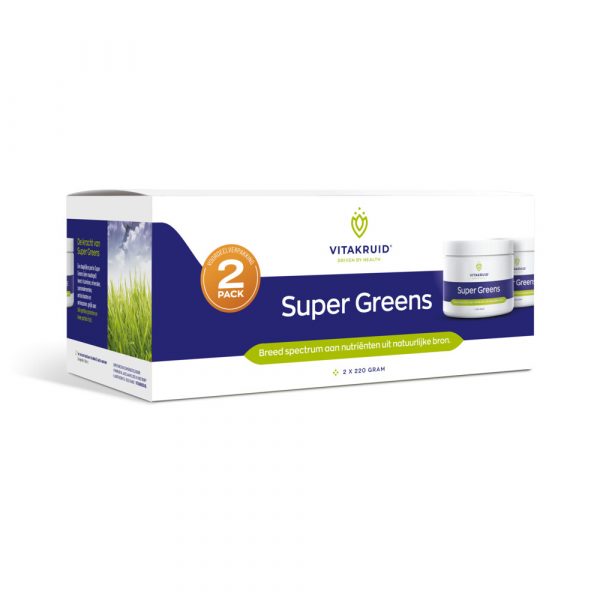 Vitakruid Super Greens 2-Pack 2 x 220 gram