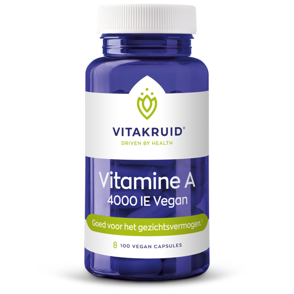 Vitakruid Vitamine A 4000 IE Vegan 100 capsules