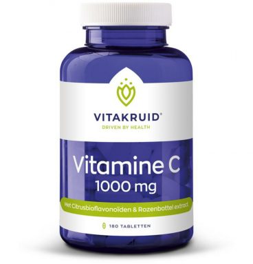 Vitakruid Vitamine C 1000 mg 180 tabletten