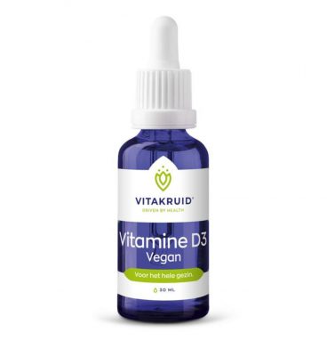 Vitakruid Vitamine D3 druppels Vegan 30 ml