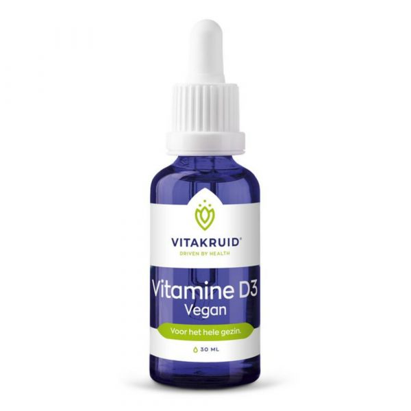 Vitakruid Vitamine D3 druppels Vegan 30 ml