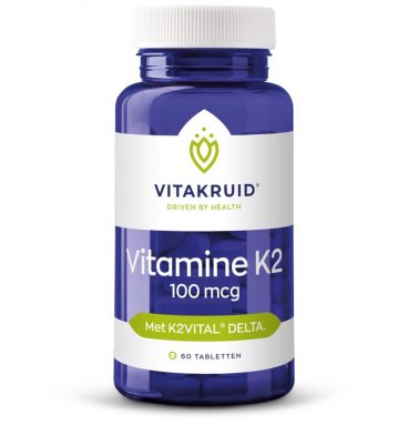 Vitakruid Vitamine K2 100 Mcg 60 tabletten