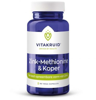 Vitakruid Zink Methionine Koper 90 capsules