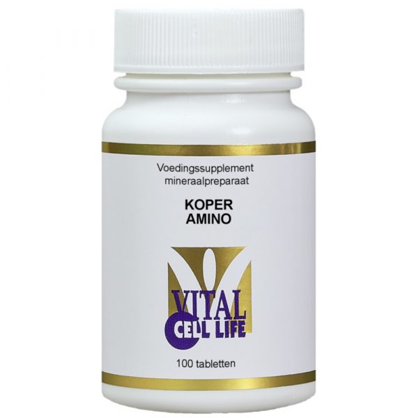 Vital Cell Life Vital Cell Koper Amino 2 mg 100 stuks