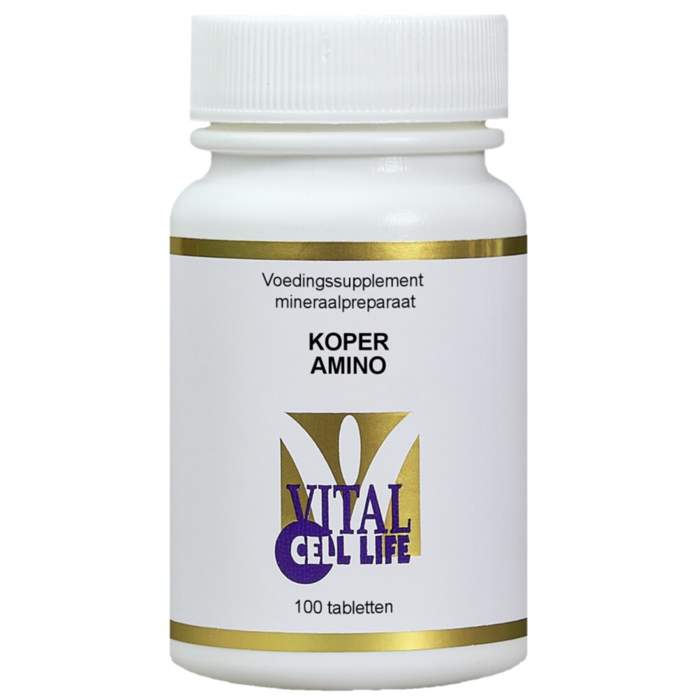 Vital Cell Life Vital Cell Koper Amino 2 mg 100 stuks