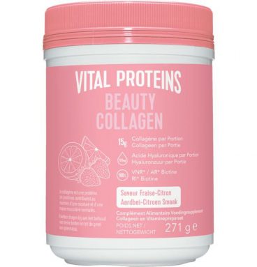 3x Vital Proteins Beauty Collageen Aardbei en Citroen 271 gr