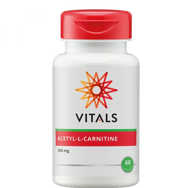 Vitals Acetyl-l-carnitine 500 mg 60 capsules