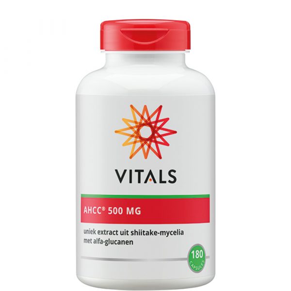 Vitals Ahcc 500 mg 180 capsules