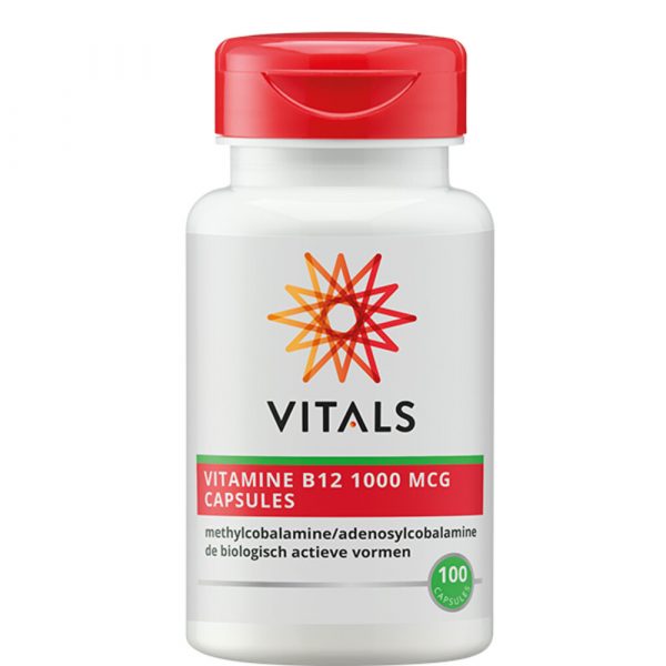 Vitals B12 1000 Mcg 100 capsules