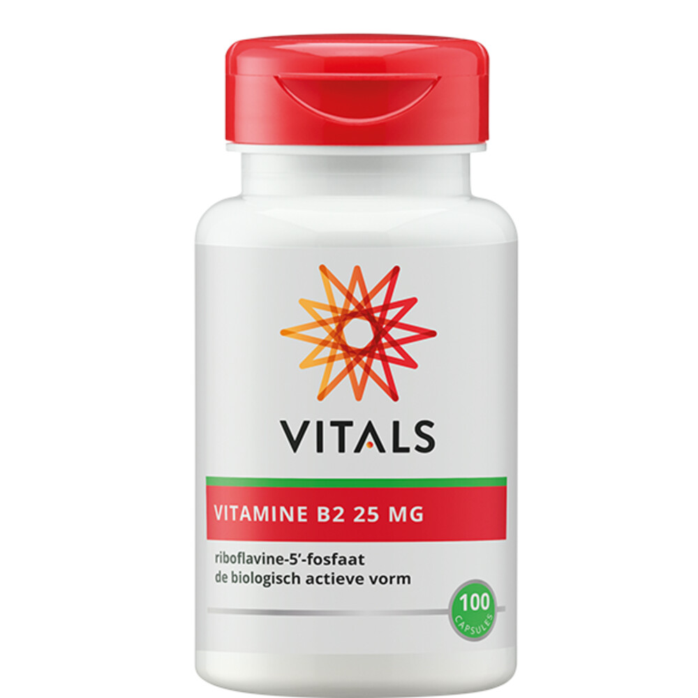 Vitals B2 Riboflavine 5 Fosfat 100 capsules