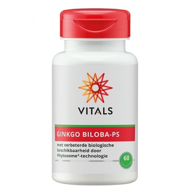 Vitals Ginkgo Biloba Ps 480 mg 60 tabletten