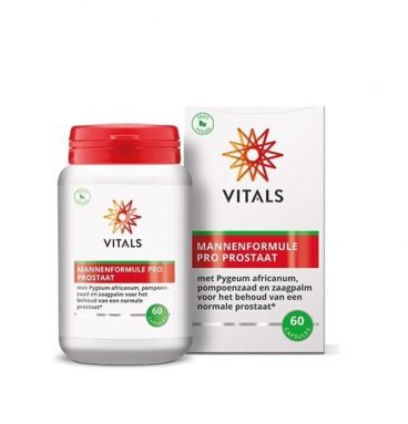 Vitals Mannenformule Pro Prostaat 60 vega capsules