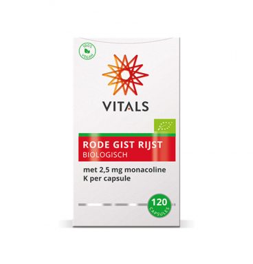 Vitals Rode Gist Rijst Bio 120 capsules