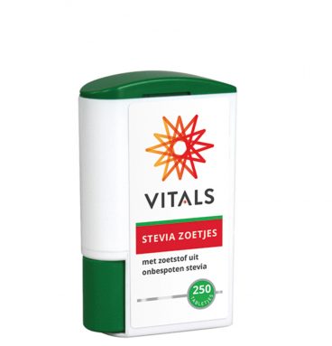 3x Vitals Stevia Zoetjes 250 tabletten