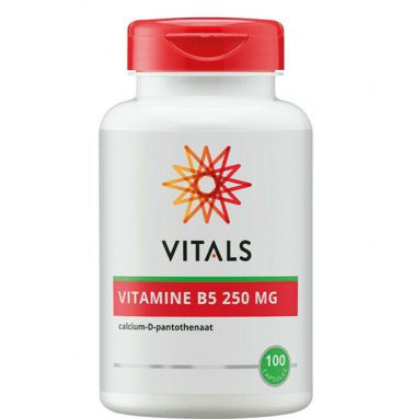 Vitals Vitamine B5 Pantoth 250mg 100 capsules