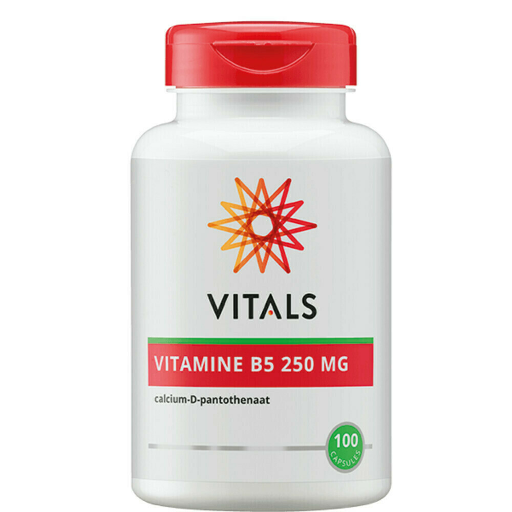 Vitals Vitamine B5 Pantoth 250mg 100 capsules