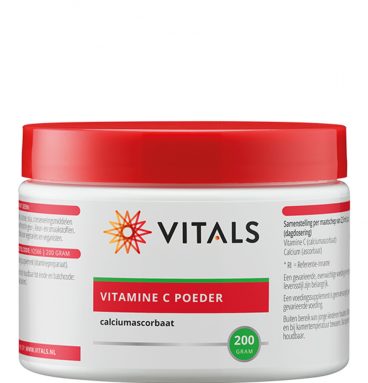 Vitals Vitamine C Poeder Calcium ascorbaat 200 gr