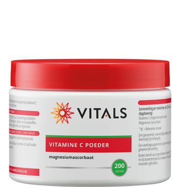 Vitals Vitamine C Poeder Magnesium ascorbaat 200 gr