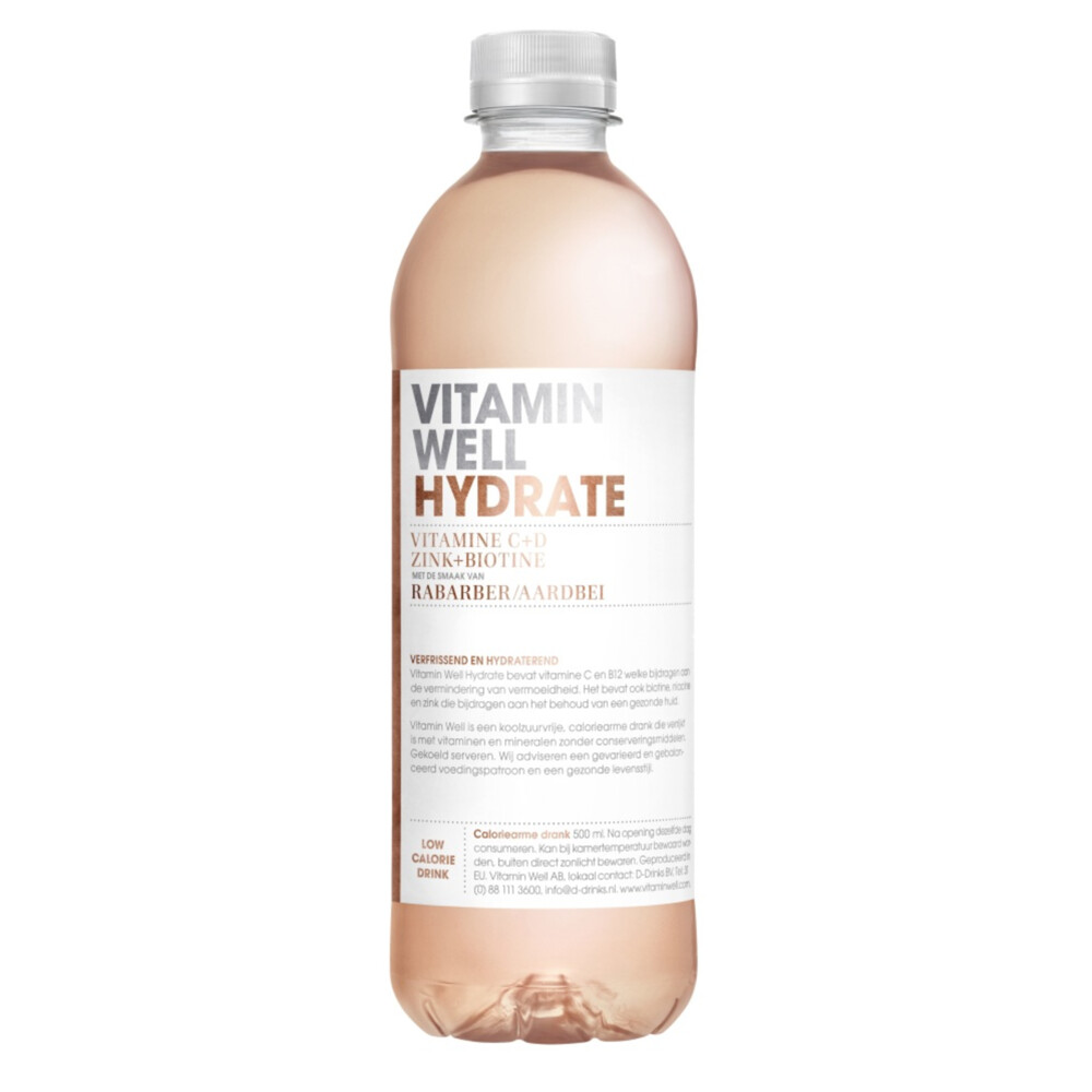 3x Vitamin Well Vitamine Water Hyfrate 500 ml